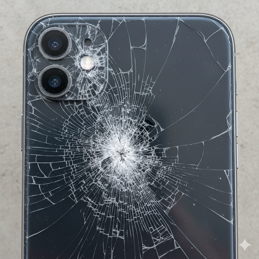 Vidro traseiro do iPhone