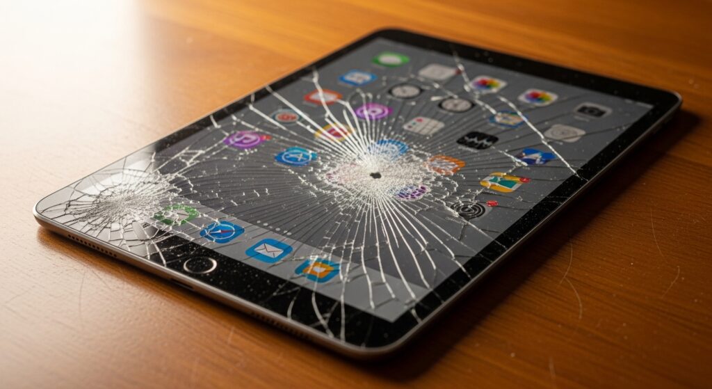 troca de vidro de iPad Pro