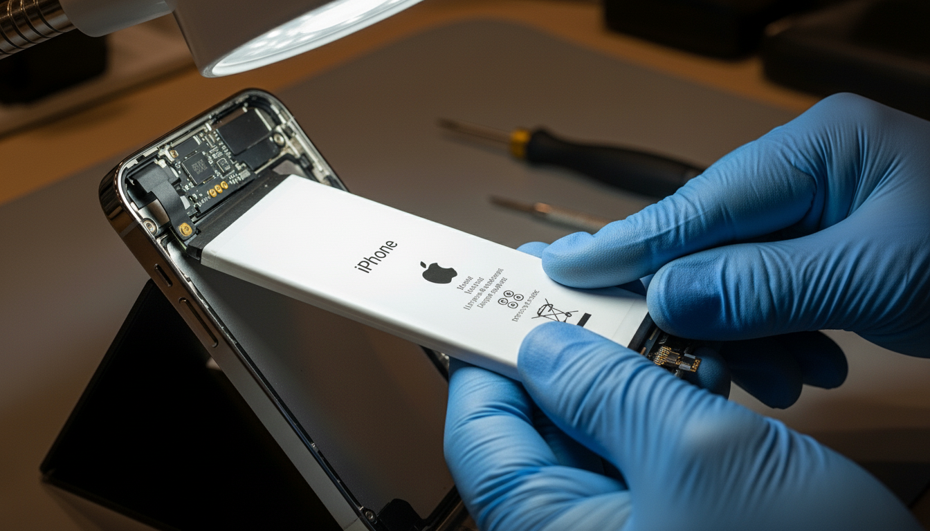trocar a bateria do iPhone 15